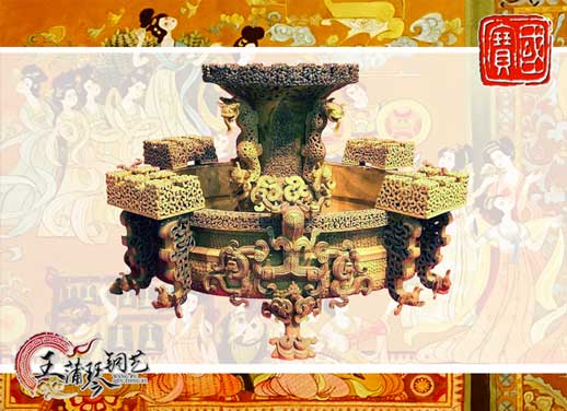 銅尊盤(pán)，曾侯乙尊盤(pán)，國(guó)寶級(jí)文物之一